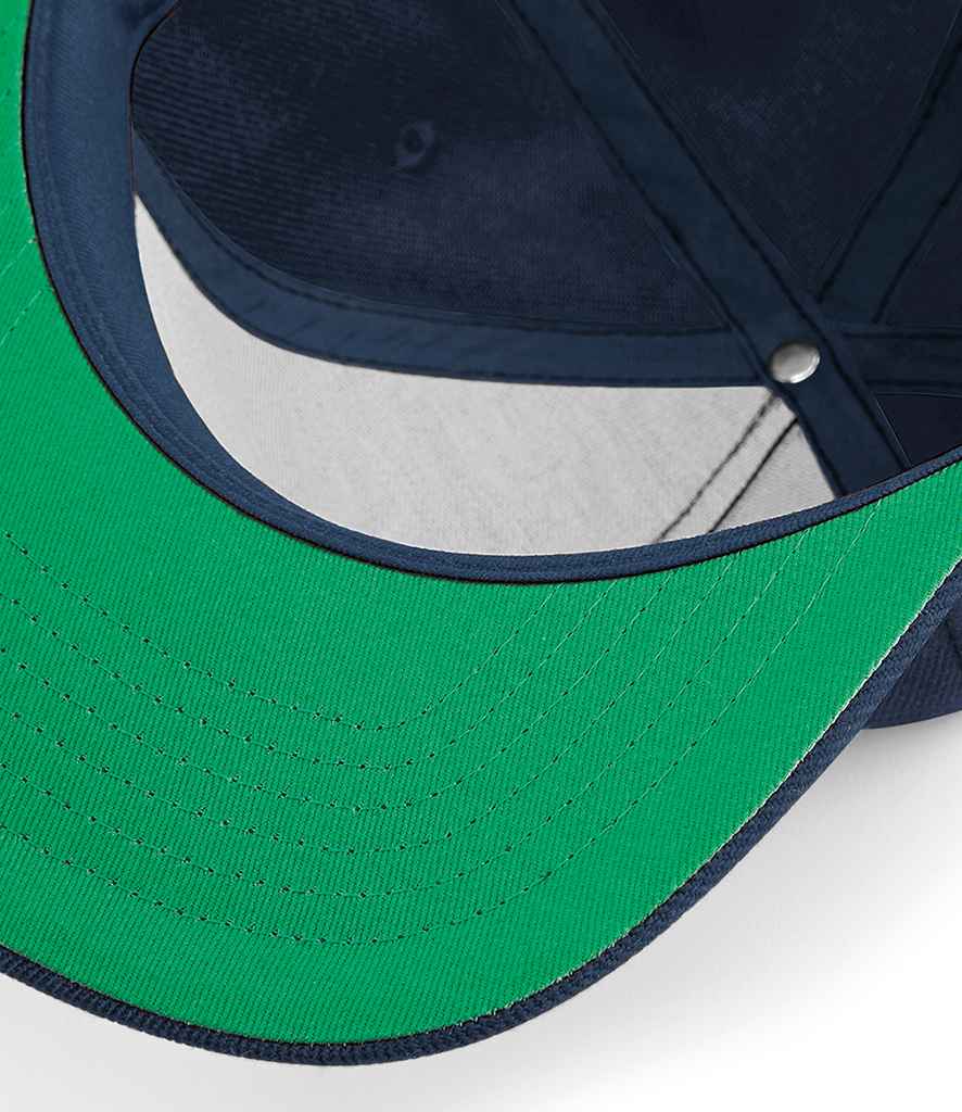 Branded Beechfield Original Flat Peak Snapback Cap
