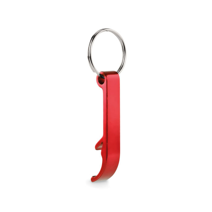 Branded Recycled aluminium key ring
