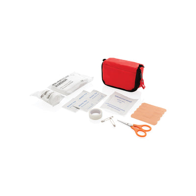 Branded First aid set in pouch