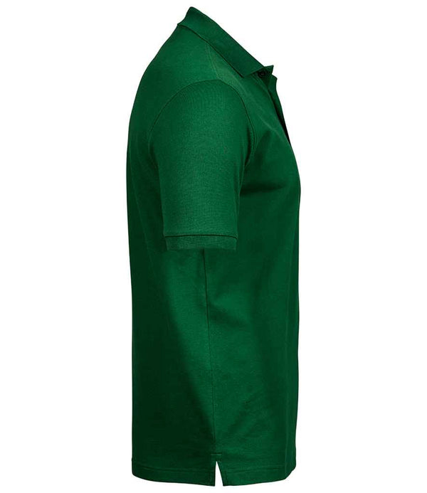 Tee Jays Luxury Stretch Piqué Polo Shirt Forest Green