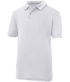 AWDis Kids Cool Polo Shirt Heather Grey