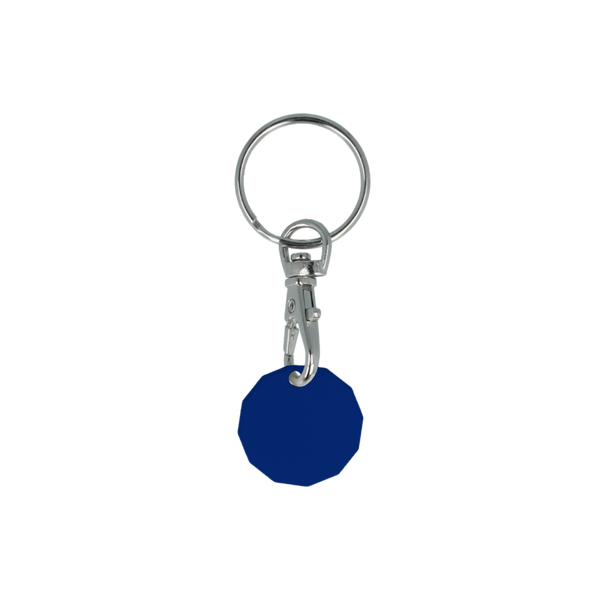 Recycled Trolley Coin Keyring