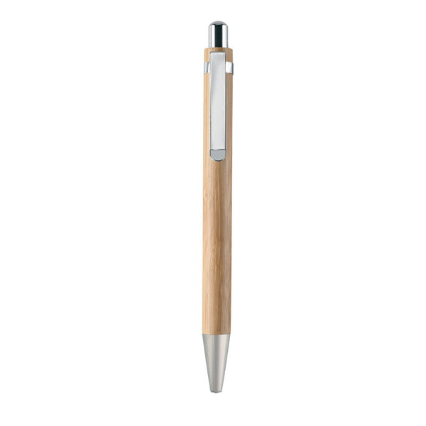 Branded Bamboo pen and pencil set