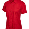 Ladies Poplin Half Sleeve Shirt