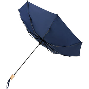 Birgit 21'' foldable windproof recycled PET umbrella