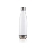 Leakproof water bottle with stainless steel lid