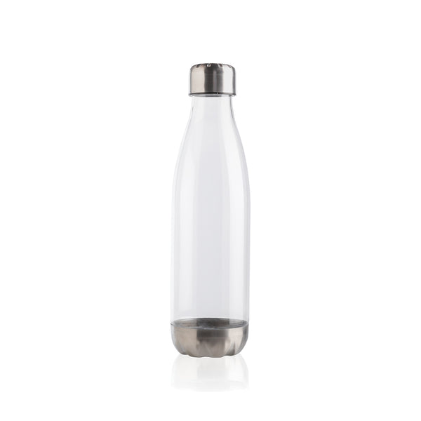 Leakproof water bottle with stainless steel lid