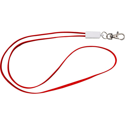 Branded Sprainger Lanyard and charging cable