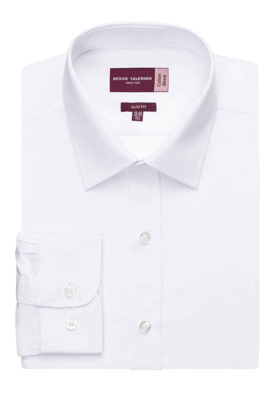 Branded Brook Taverner Pisa Slim Fit Shirt