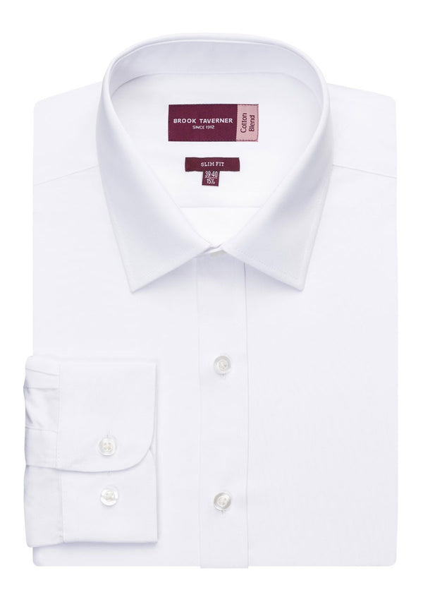 Branded Brook Taverner Pisa Slim Fit Shirt