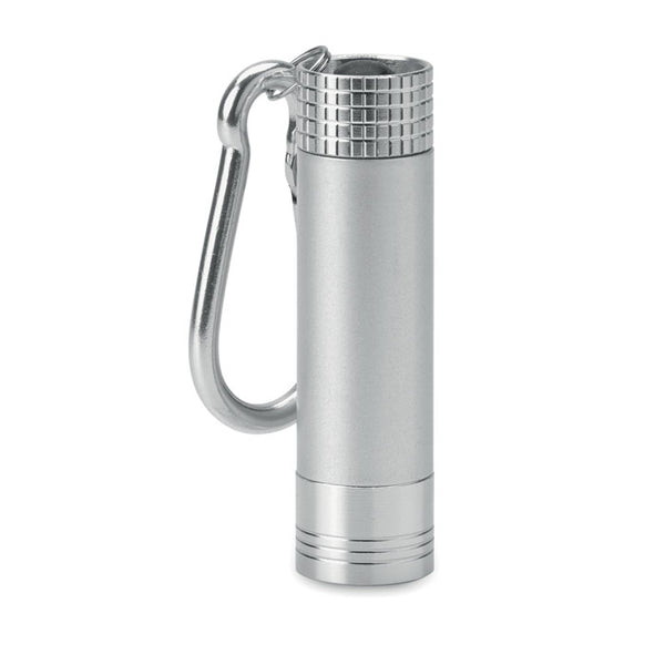 Branded Aluminium/ABS LED key ring