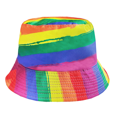 Branded Rainbow Bucket Hat