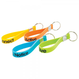 Printed Silicone Keyring