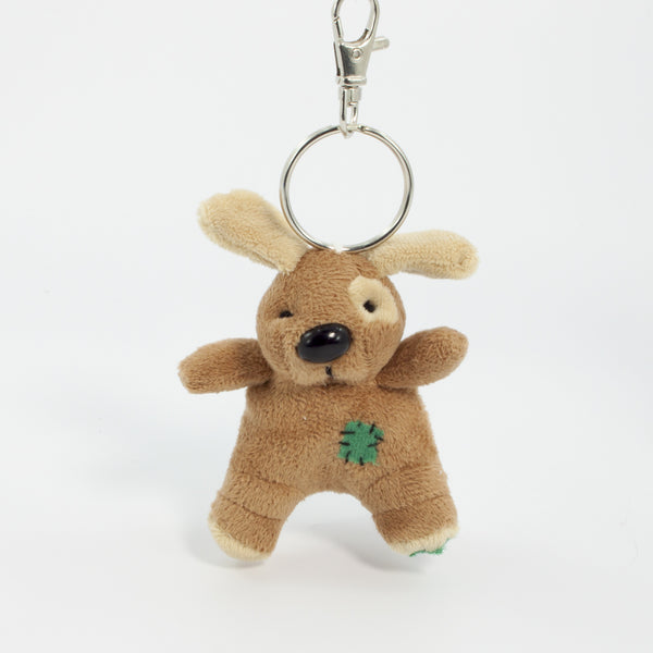 Coloured T-Shirt Bear II 11cm Keychain Gang Dog, Brown