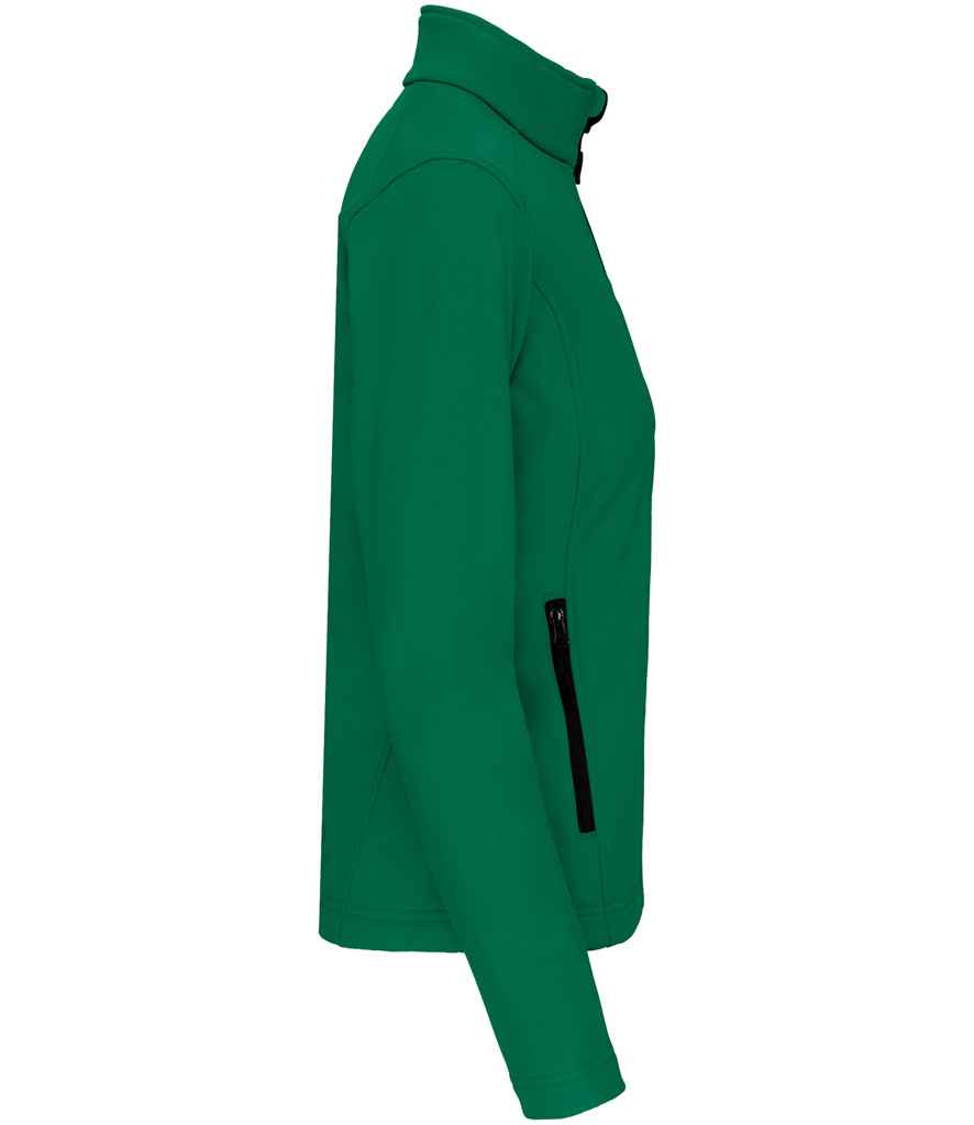 Kariban Ladies Soft Shell Jacket Kelly Green