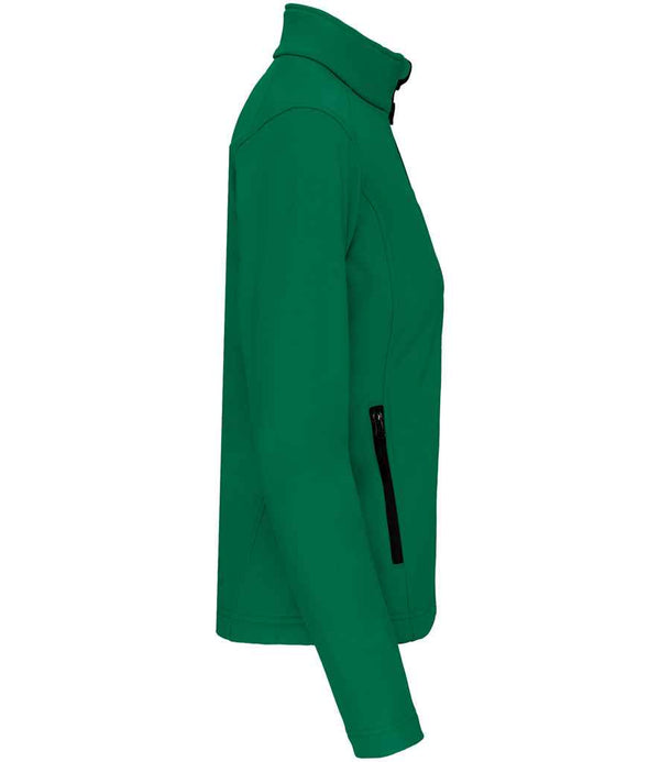 Kariban Ladies Soft Shell Jacket Kelly Green