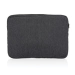 Branded Laluka AWARE™ recycled cotton 15.6 inch laptop sleeve