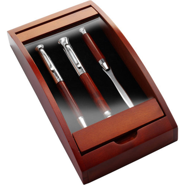 Branded Letah Opener/pen set