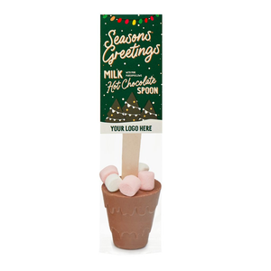 Eco Info Card - Hot Chocolate Spoon With Marshmallows
