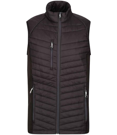 Regatta Navigate Hybrid Bodywarmer Black/Seal Grey