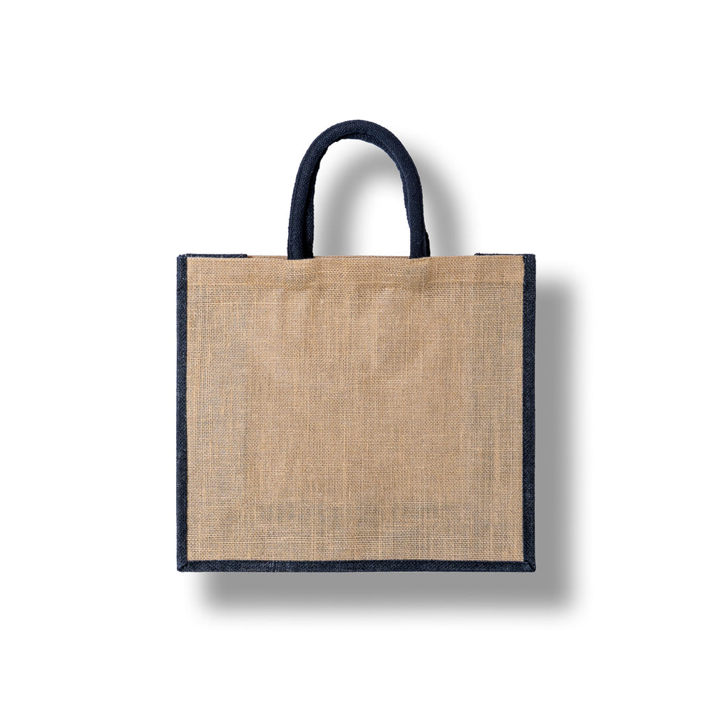 Aura Accented Jute Bag