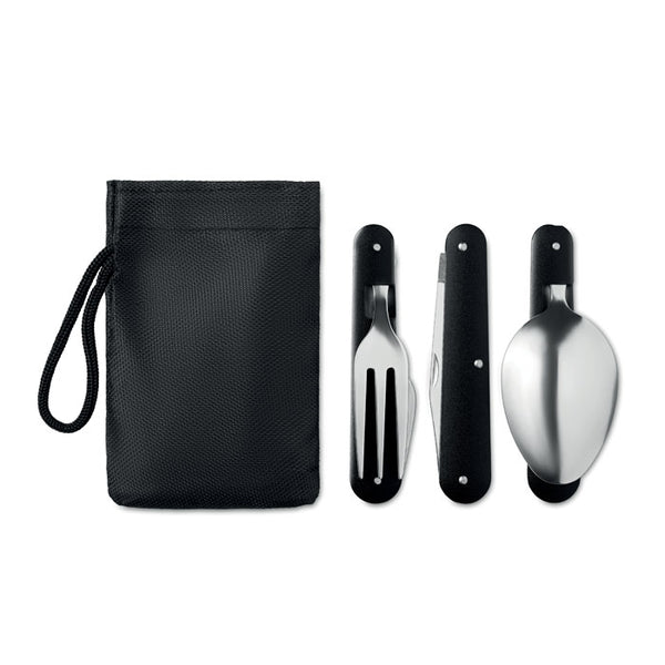 3-piece camping utensils set