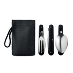 Branded 3-piece camping utensils set