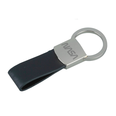 Leather Executive Keyring