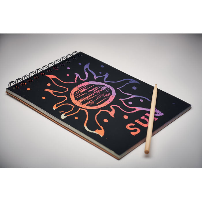 Branded Scratching paper notebook