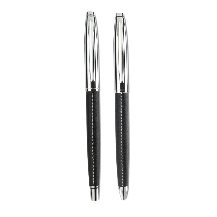 Ballpen and rollerball set