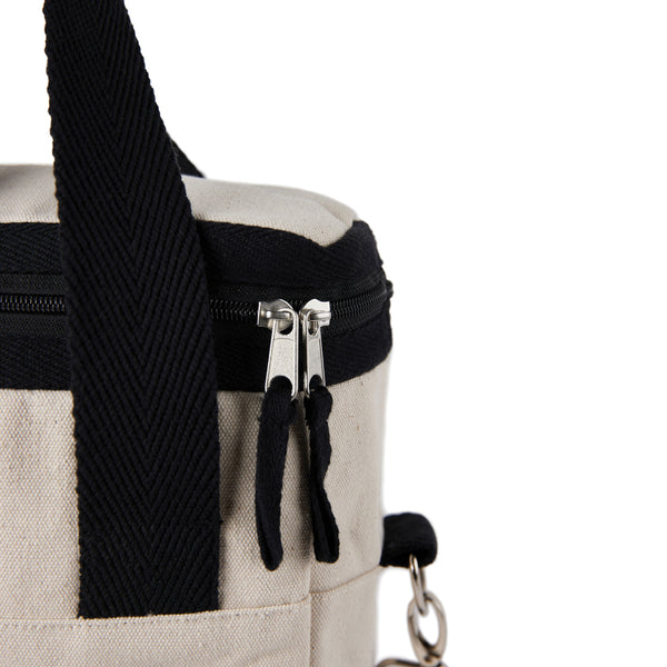 Branded VINGA Volonne AWARE™ recycled canvas cooler tote bag