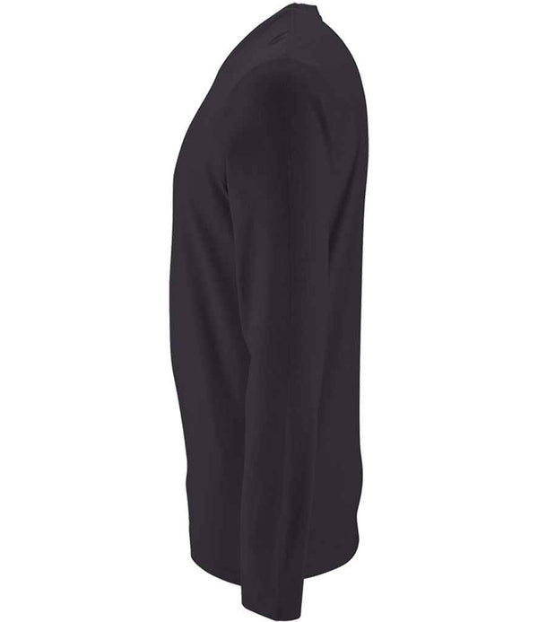 SOL'S Imperial Long Sleeve T-Shirt Mouse Grey