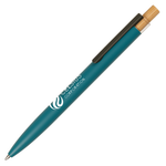Refresh Recycled Aluminium Ball Pen Teal