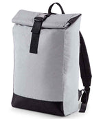 BagBase Reflective Roll-Top Backpack