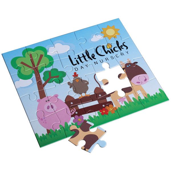 20 Piece Jigsaw Printed Full Colour