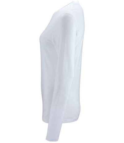 SOL'S Ladies Imperial Long Sleeve T-Shirt White