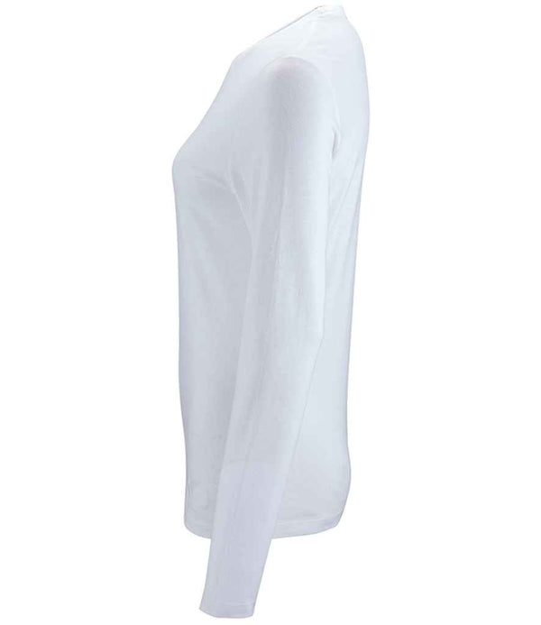 SOL'S Ladies Imperial Long Sleeve T-Shirt White
