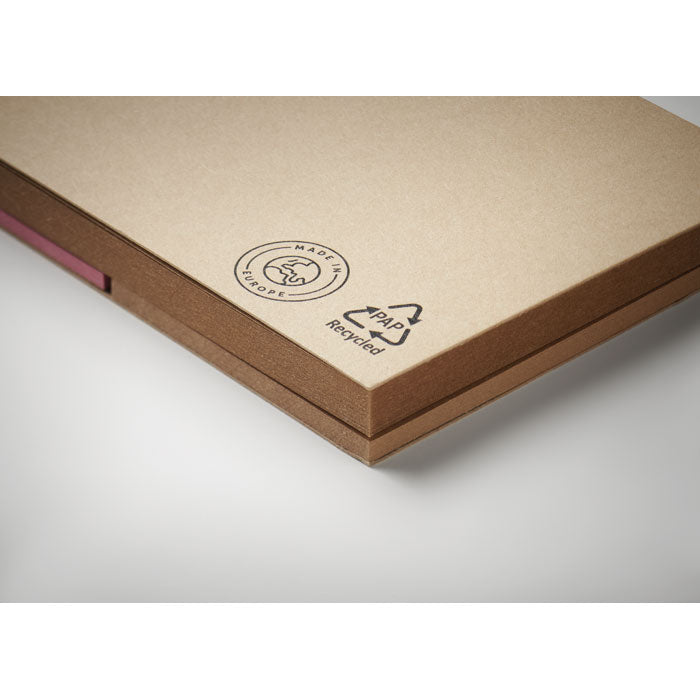 Branded Recycled paper memo set