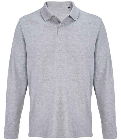 SOL'S Unisex Pacific Long Sleeve Piqué Polo Shirt