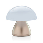 Branded Luming RCS recycled plastic USB re-chargeable table lamp