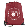 Pegasus Plus Drawstring Bags Burgundy