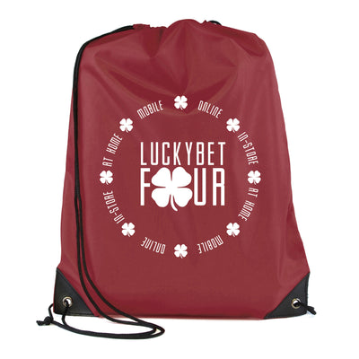 Pegasus Plus Drawstring Bags Burgundy