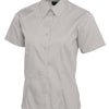 Ladies Pinpoint Oxford Half Sleeve Shirt