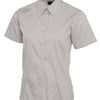 Branded Ladies Pinpoint Oxford Half Sleeve Shirt