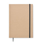 Branded A5 recycled page notebook with Recycled Cover