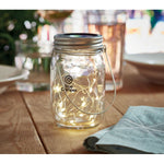 Branded Solar mason jar outdoor lamp