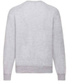 Fruit of the Loom Classic Raglan Sweatshirt Heather Grey
