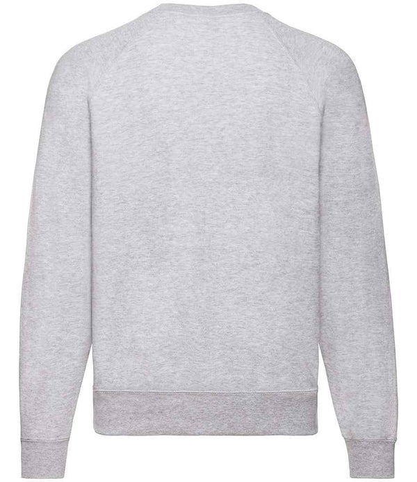 Fruit of the Loom Classic Raglan Sweatshirt Heather Grey