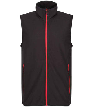 Regatta Navigate Fleece Bodywarmer Black/Classic Red