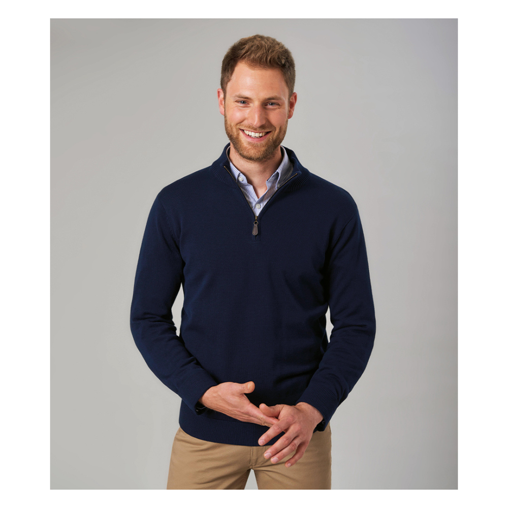 Brook Taverner Dallas Zip Neck Sweater